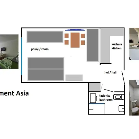 Apartamenty Asia Kraków Apartamento *